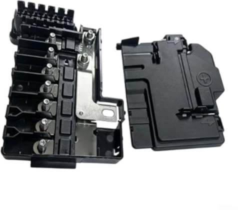 Sicherungskasten Abdeckung 6R0937550A 6R0915429 kompatibel für polo für jetta für bora für fabia für rapid für octavia Ersatzteil schwarz