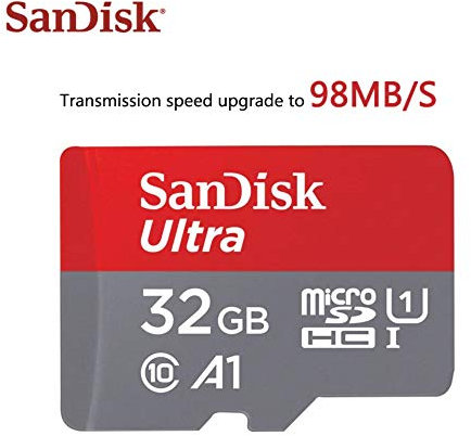 SanDisk Carte Micro SD Classe 10 TF SDHC 16 Go 32 Go 64 Go 128 Go SDXC 32GB