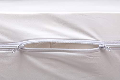 Castejo abwaschbarer, wischdesinfektionsgeeigneter Matratzenvollbezug (100x200x20 cm) Decken-Kissenbezug, Schutzbezug, Inkontinenz, Pflege Verschiedene Größen (100x200x20)