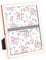 Laura Ashley 8x10 White Enamel Picture Frame, Rose Gold Metal Edge with Easel, for Countertop, Counterspace, Tabletop Display, Bookshelf, Desk, Wall Décor, Photo Gallery