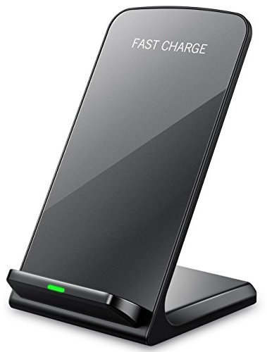Wireless Charger, Wireless Charger Stand Charging Docks 10W/7.5W/5W Fast Wireless Charger Stand for Samsung Galaxy S10/S10+/S10e/S9/ S8 /S8+ Note 9/8 Qi Certified Charging Dock