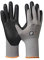 Gebol Multi Flex Touch | Arbeitshandschuhe für den Touchscreen | Nitrilhandschuhe mit Noppen für Herren | Größe L (Gr 9) | Grau | 1 Paar