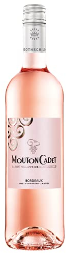 Mouton Cadet Rosé - Baron Philippe de Rothschild - Trockener Roséwein aus Bordeaux (1 x 0,75l)