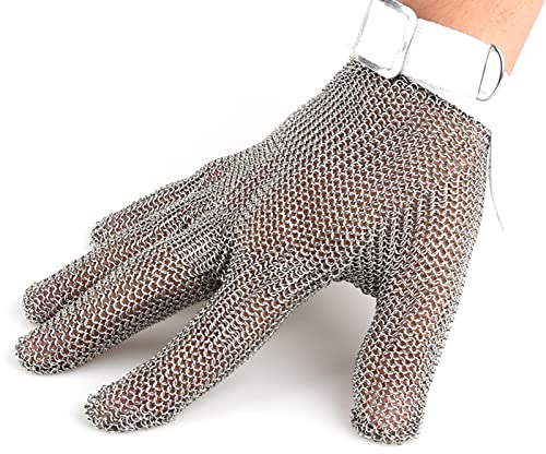 Gant Anti Coupure WXYZ Gants résistants à la Coupe de 9e année,Gants en métal imperméables et Rouges,Gants de Travail for la Cuisine et Le Jardin (Color : 5pcs/L)