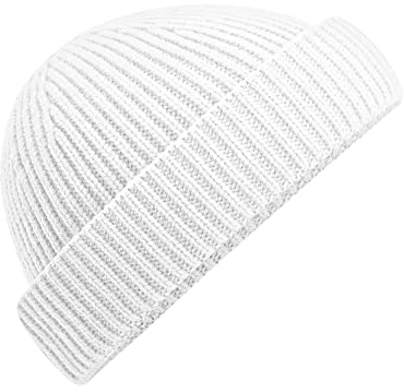 Beechfield B383R Harbour Beanie - White
