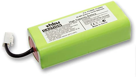 vhbw Batería Compatible con Taurus Striker Slim, Striker Slim 079748 aspiradora, Robot Limpieza (800 mAh, 14,4 V, NiMH)