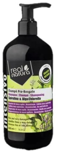 Spirulina & Alge Chlorella Shampoo ohne Salz, 500 ml