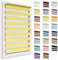 Doppelrollo ohne Bohren, 60x150cm Stoffgröße, Duo Rollo Klemmfix, Easyfix, lichtdurchlässig und verdunkelnd, Day&Night, Klemmrollo Sonnenschutzrollo Fensterrollo für Fenster & Türen