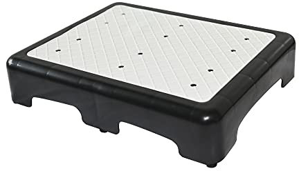 Unibos Anti-Slip Door Half Step Elderly Support Stool Disability Outdoor Mobility Aid 𝐃𝐨𝐨𝐫 𝐒𝐭𝐞𝐩 𝐔𝐩 𝐏𝐥𝐚𝐭𝐟𝐨𝐫𝐦 𝐟𝐨𝐫 𝐒𝐭𝐚𝐢𝐫𝐬, 𝐂𝐚𝐫𝐬, 𝐁𝐞𝐝, 𝐂𝐡𝐚𝐢𝐫, 𝐒𝐡𝐨𝐰𝐞𝐫 White