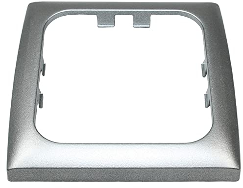 C-Line Presto Inprojal CBE Cadre de protection unique pour interrupteur de prise de courant pour camping-car, caravane, bateau, argent