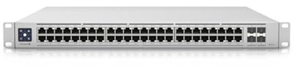 Ubiquiti Managed Layer 3 Switch with, USW-ENTERPRISE-48-POE-UK