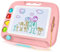 SGILE Große Magnetische Maltafel Zaubertafel, 42x32cm Zeichentafel Zaubermaltafel Malbrett mit 4 Form Stempel für Kinder ab 3 Jahre Geschenk, Hellblau