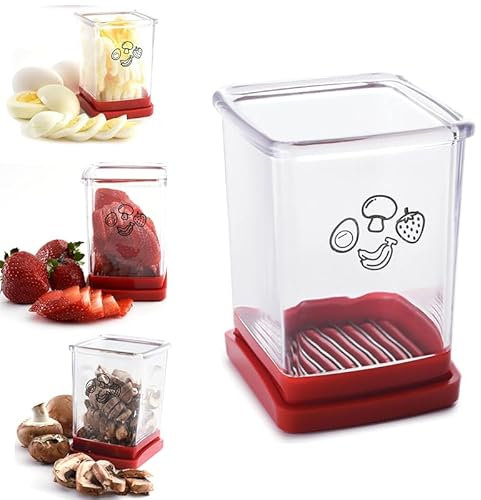 tassenschneider obst,schneidfang pampered chef,schneidfang,fruit slicer cutter cup,schnellschneider mit druckplatte,Egg Cutter,obst und gemüseschneider,multifunktional tassenschneider,kitchen gadgets