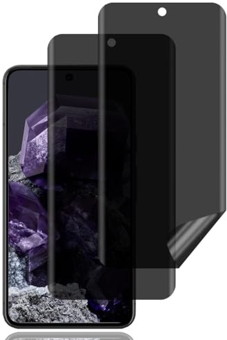 BCHKLAI Protector Pantalla Privacidad para Google Pixel 8 5G, 2 Piezas | Antiespia Película TPU Flexible para Google Pixel 8 5G, Anti-Rasguños, Sin Burbujas, Huellas Dactilares libre, Anti-Espía