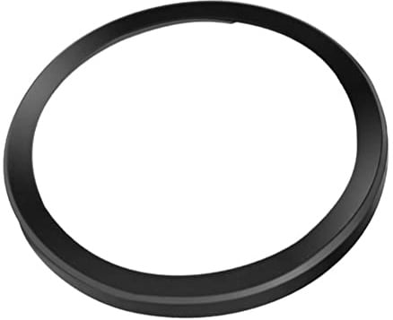 Abluftschlauch Flexibel für Mobile Klimaanlagen, Wäschetrockner, Dunstabzugshaube (Schwarz [15 cm Kartenring])