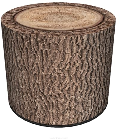 Bertoni Hocker Sitzhocker Pouf für Balkon & Garten Puff Codura Wetterfest 40 x 40 cm Garten Sitzsack Outdoor & Indoor Runder Sitzpouf mit abnehmbarem Bezug Waschbar Robina