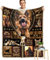 Deutscher Schäferhund, Decke für Kinder, Jungen, Mädchen, Deutscher Schäferhund, Geschenke für Hundeliebhaber, superweich, flauschig, Flanell-Überwurfdecke, Deutscher Schäferhund, Plüsch, Geschenk für