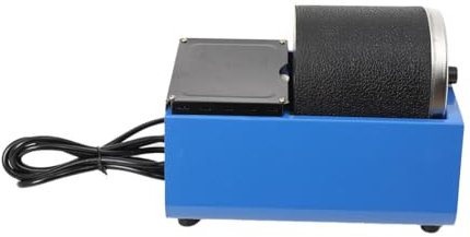 YILIKISS Poliermaschine Polierer, Poliertrommel Schmuck Multifunktional Metall Poliermaschine Einstellbar Rotationsgeschwindigkeit Rotary Tumbler Oberflächenpolierer