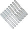 TA-VIGOR 8Pcs Double Headed Bolts Dowels, M6*70mm Double Ended Screws, Metal Screw Dowels Hanger Bolts for Woodworking Connector Joining Furniture Legs Professional Carpenters DIY