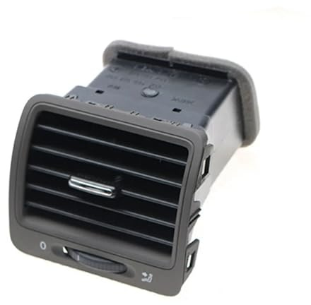 Hhfksci Rejilla Ventilación para VW para Golf 5 para Jetta para MK5 para Rabbit 1K0819703 /4 Salida Aire Acondicionado Delantera Izquierda Derecha Intercambio Ventilaciones(Izquierda)