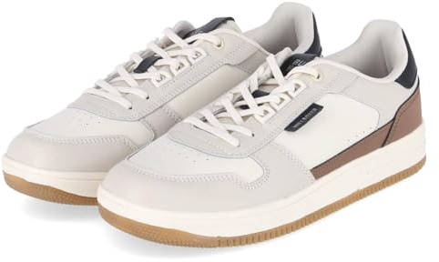 BULLBOXER 7QQ0400101 3400 Herren Sneaker Low Leder und Synthetik in beige - Gr. 41
