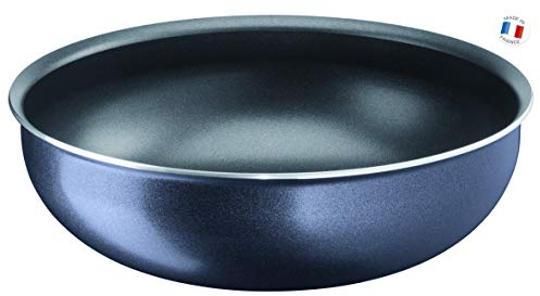 Tefal L2317702 Ingenio Elegance Wok para Todos los Fuegos Excepto inducción, Aluminio, Gris, 26 cm