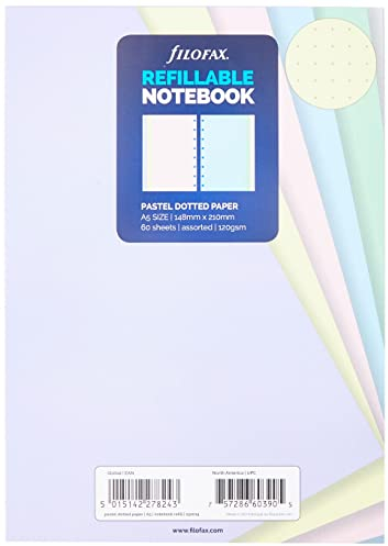 Notebook Refill Pastels Dotted DIN A5