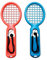 OSTENT 2er Pack Tennisschlägergriff Controller Halter für Nintendo Switch Joy-Con Farbe Rot und Grün