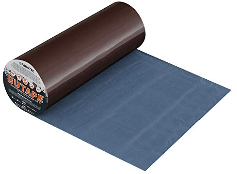 Aluminium Butylband BuTape Dachreparatur 300 mm x 10 lfm 5 Farben (Braun)