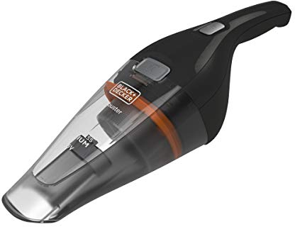 BLACK+DECKER, Aspirapolvere a Mano Senza Fili 3,6 V, Caricatore da Presa Jack, 8 W, Nero. NVC115BJL-QW