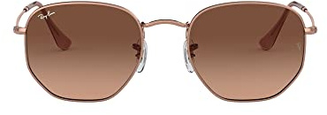 Ray-Ban Unisex Adults’ 0RB3548N Sunglasses, Brown (Copper), 53.0