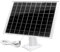 GENBOLT Solar Panel Waterproof, Works with Surveillance Cameras on Rechargeable Battery, 7W/5V with 2M USB Cable, Supports Continuous Power for The Camera