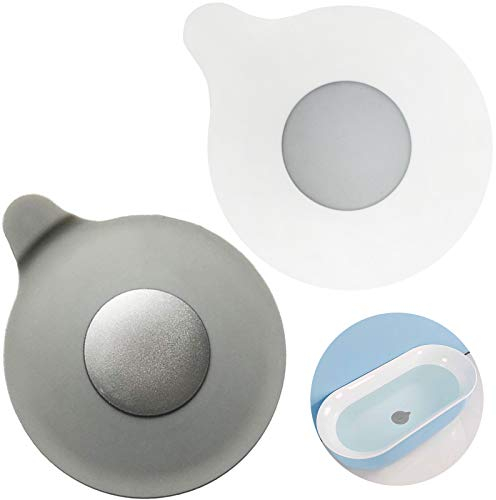 DKTOTIUP Ablauf Stöpsel 2 Stücke Silikon Stöpsel Stöpsel Für Spülbecken Badewannenstopfen Bodenablauf Silikon Wasserstopper Abdeckung Küchenspüle Stopfen Abfluss Stecker Universal Abflussstopfen