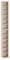 MediaTower - Kompaktes DVD-Regal und CD-Ständer für 102 CDs lub 36 DVDs/Blue Ray Wohnzimmerregal Standregal in Vier Farben (Eiche Sonoma, 20 x 21 x 183.6)
