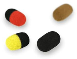 Thinking Anglers Brown Zig Barrels: 10 Pack, Fishing Hooks