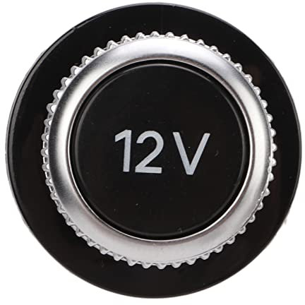 Auto-Zigarettenanzünder-Abdeckkappe 4H0919311, KIMISS 12 V Verchromter Auto-Zigarettenanzünder-Staubschutz, Ersatz für A3 A4 A6 A7 A8