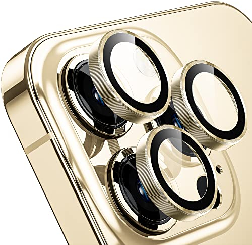 WSKEN Kameraschutz Kompatibel mit iPhone 14 Pro/iPhone 14 Pro Max Kamera Schutzglas, 9H Härte Kratzfest Blasenfrei, HD gehärtetes Metallglas Kamera Displayschutzfolie Filmzubehör