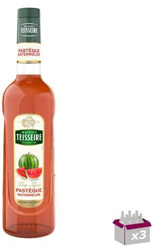 Lot de 3 - TEISSEIRE - Sirop Pastèque - 70cL
