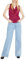SISLEY Tank-Top 109umh005 T-Shirt, Fucsia 64 l, S Donna