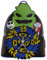 Loungefly Disney - the Nightmare Before Christmas 30th - Rucksack - Amazon Exclusive - Premium Vegan Leder - Geschenkidee - Offizielle Merchandise - für Jungen, Mädchen, Männer und Frauen - Filmfans
