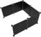 Hohopeti 1Set Cat Litter Box Enclosure Splash Guards Privacy Protectors for Cat Litter Pans Durable Protection for Litter Box Area for Keeping Spaces Clean and Tidy