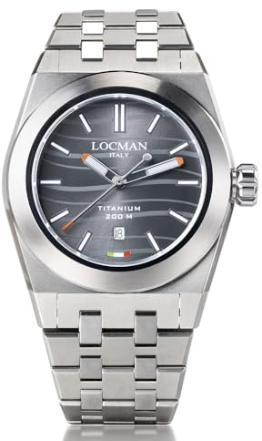Locman Italy Herrenuhr Stealth Titanio Ref. 0223T07S