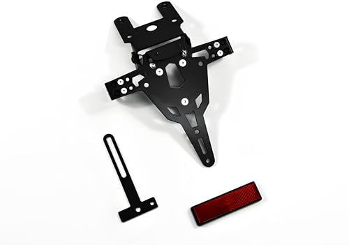 ZIEGER Pro Kennzeichenhalter kompatibel mit Yamaha YZF-R1 BJ 2002-03 / YZF-R6 BJ 2003-05 Österreich
