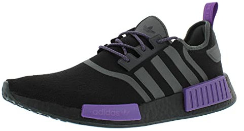 adidas Originals Spezial - Scarpe da ginnastica da uomo, Core Nero Grigio Five Active Viola, 40 2/3 EU
