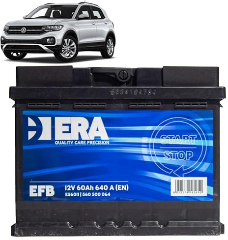 Generico Batteria 60Ah EFB per Volkswagen T-Cross 1.6 TDI gasolio 2018+