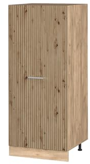 Vicco Armoire Haute R-Line, Chêne Artisan/Chêne de Force doré, 60 cm