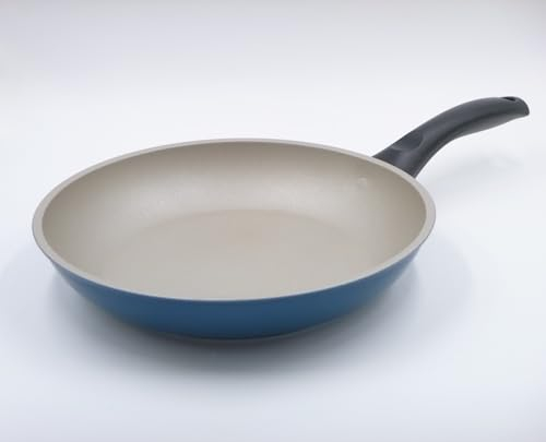 Salutella Padella Zerocolor Antiaderente Induzione Vetroceramica e Gas - Diametro 24 Cm - In Lega di Alluminio Senza Nichel Made in Italy - SENZA SERIGRAFIE