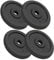 LXYZWRW Exercise & Fitness Weight Plates 4 pcs 4x5 kg Cast Iron Weightlifting
