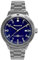 Messerschmitt Flieger-Armbanduhr für Herren Stahl/Blau ME-108DR-MB