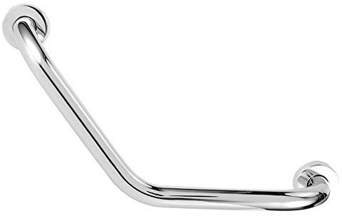 Non-Slip Stainless Steel Grab Bar, Anti Slip Handicap Rail Safety Bar with Accessories, Suitable for Bathtubs and Showers, Chrome Plated, Elderly Disabled Pregnant Women Kids